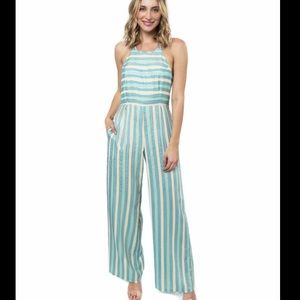 Julie Brown Halter Jumpsuit - new without tag